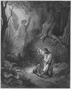 Christ in the Garden by Gustave Dore